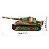 Mudelkomplekt Cobi Pz.Kpfw. VI Tiger Ausf. E mõõtkavas 1:35, detailne ehitusklotside komplekt