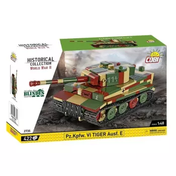 Mudelkomplekt Cobi Pz.Kpfw. VI Tiger Ausf. E mõõtkavas 1:35, detailne ehitusklotside komplekt