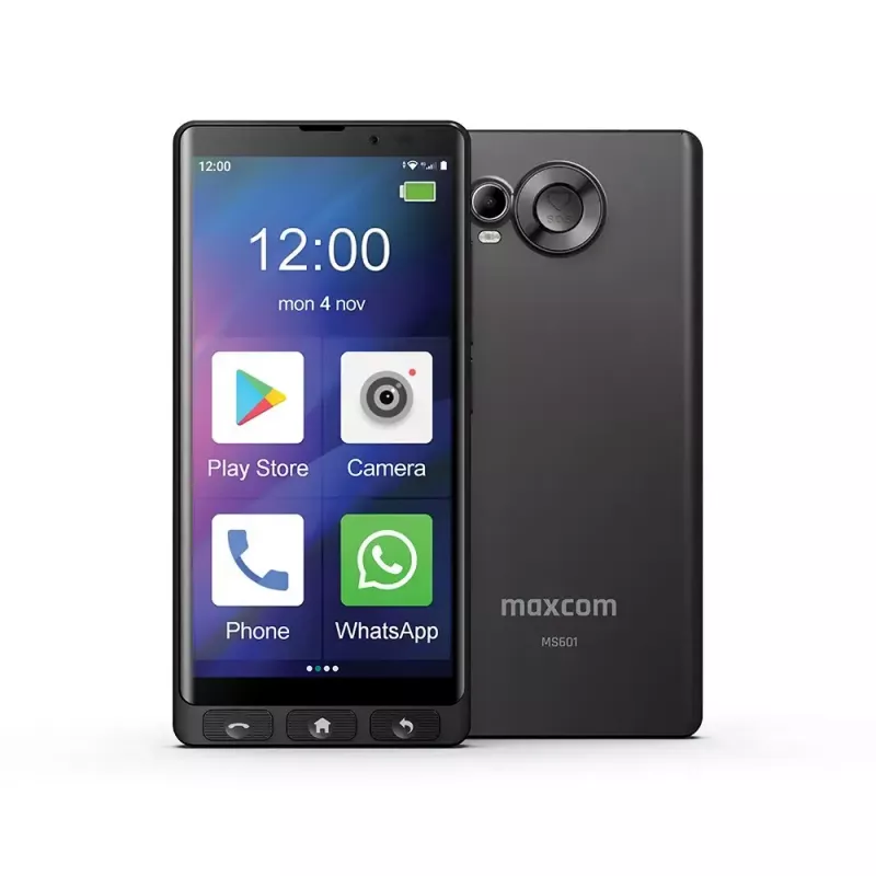Nutitelefon MAXCOM MS601 4G 6.0 tolli 32 GB must