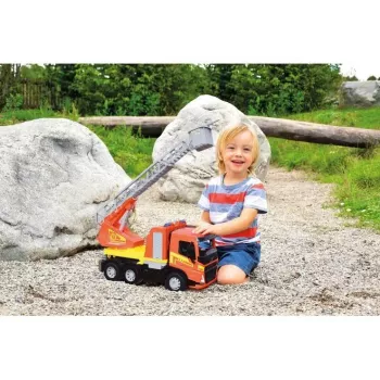 Lena Volvo FMX Vehicle Worxx tuletõrjeauto redeliga, mudel 04625, mänguasi