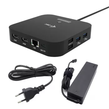 USB-C kahe HDMI adapter ITEC C31DUALHDMIDPD100 — kaks HDMI 4K@60Hz, USB-C toiteedastus 100 W