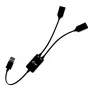 USB-A jaotur ITEC U3CBLHUB2A — 2 porti, USB 3.0 kuni 5 Gbit/s