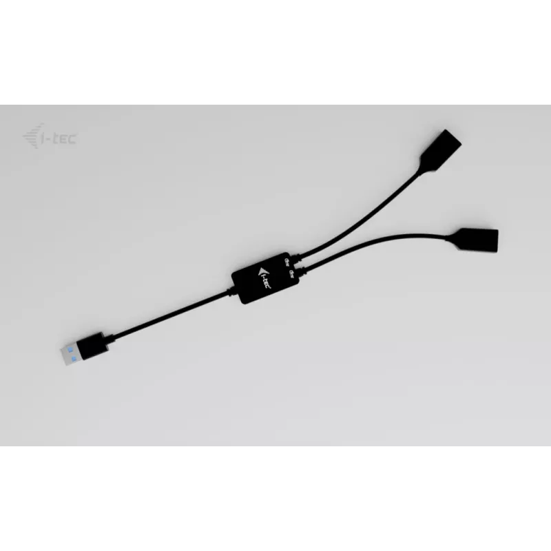 USB-A jaotur ITEC U3CBLHUB2A — 2 porti, USB 3.0 kuni 5 Gbit/s