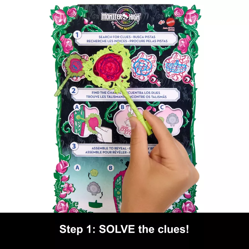 Monster High Skulltimate Secrets Garden Mysteries Playset, Venus McFlytrap nukk koos 19+ üllatusega