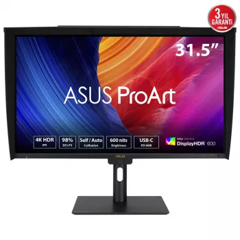 ASUS ProArt PA32UCE arvutimonitor 80 cm (31,5 tolli) 3840 x 2160 pikslit 4K Ultra HD LED must