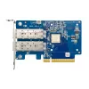 QNAP kahe pordiga 10GbE SFP+ võrgulaienduskaart QXG-10G2SF-NXE PCI Express juhtmega