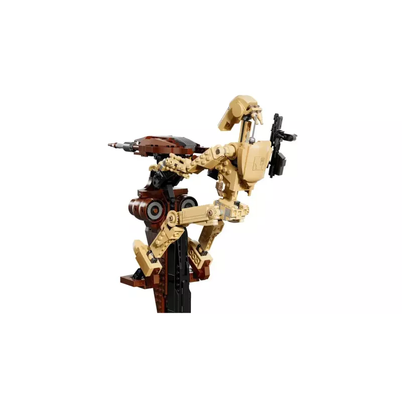 LEGO ehituskomplekt Star Wars Battle Droid koos STAP-iga 75428 — 1088 tükki, 1 minifiguur, väljapaneku mõõtmed 140×380×300 mm