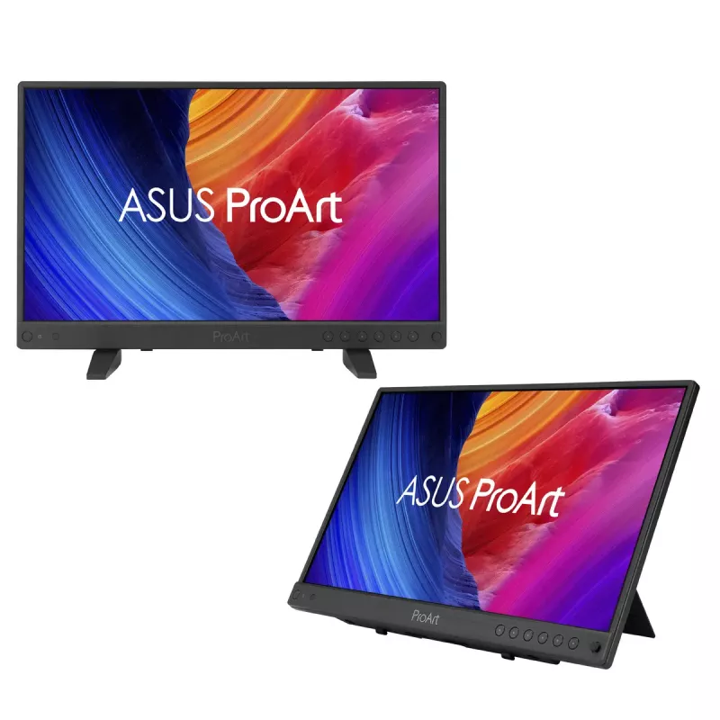 ASUS ProArt PA16USV arvutimonitor 39,6 cm (15,6 tolli) 3840 x 2160 pikslit 4K Ultra HD LCD must
