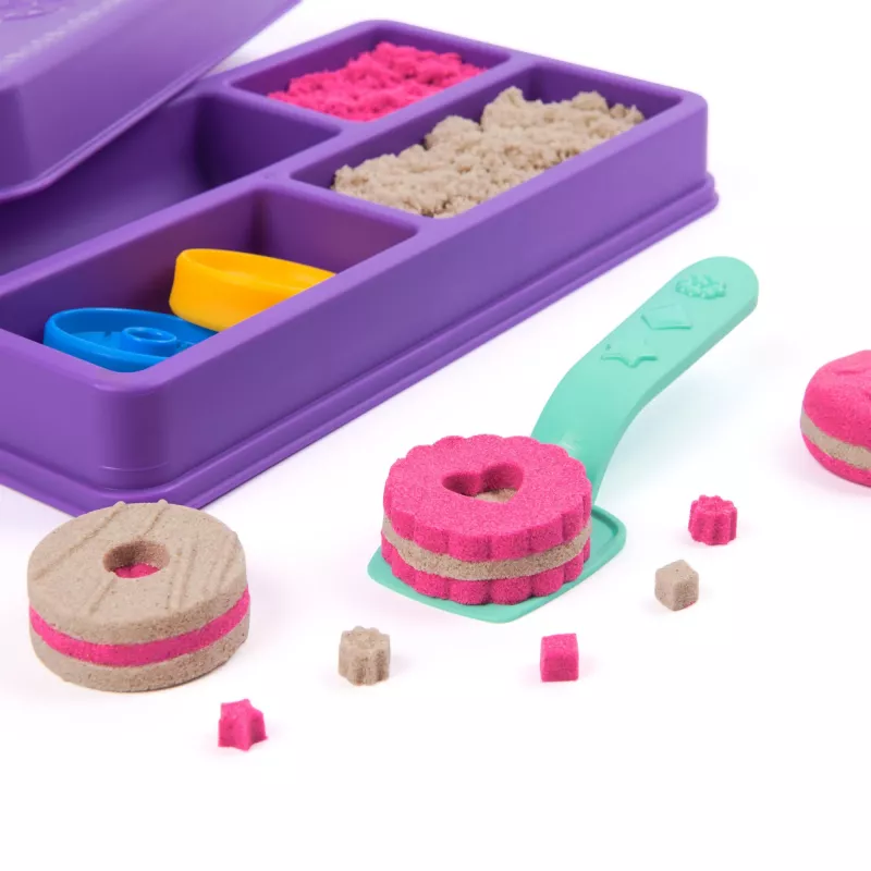 Spin Master Kinetic Sand - Küpsisekarp, vooliv liiv