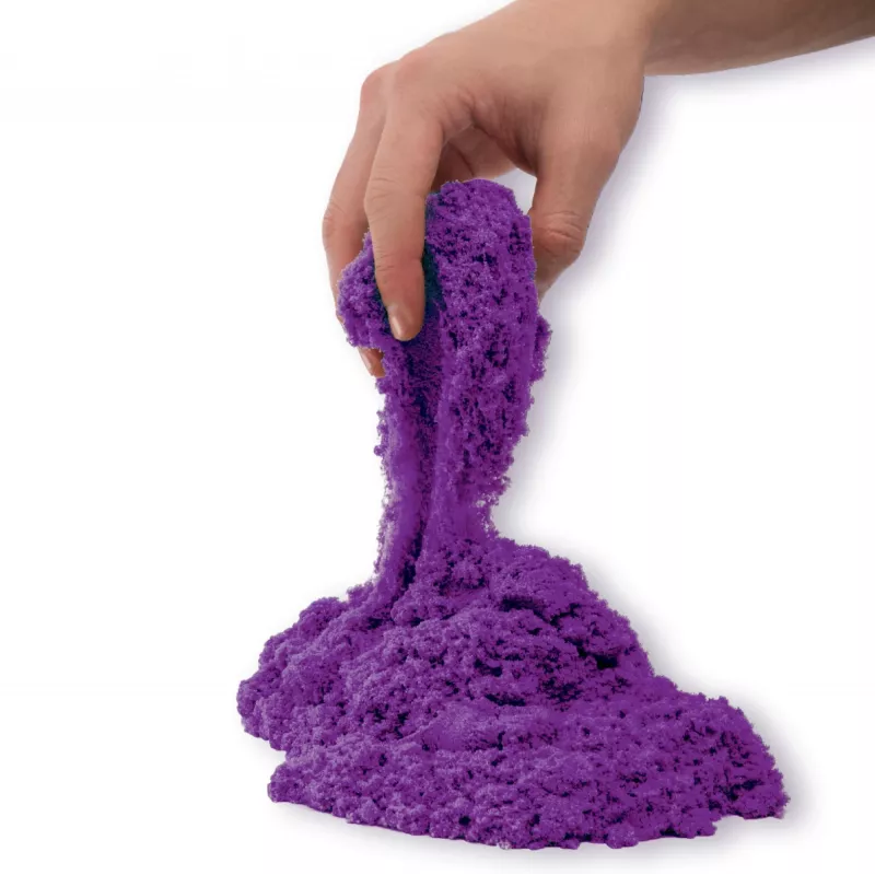 Kinetic Sand, 2 naela lillat mänguliiva, voolitavad sensoorsed mänguasjad lastele, korduvalt suletav kott (pakend võib erineda), alates 3. eluaastast