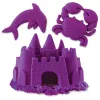 Kinetic Sand, 2 naela lillat mänguliiva, voolitavad sensoorsed mänguasjad lastele, korduvalt suletav kott (pakend võib erineda), alates 3. eluaastast