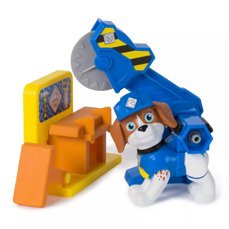 Figuurikomplekt Usorteret Rubble & Wheeler Power Tool Pups 2 tööriista ja 2 ehitusmänguasjaga, alates 3. eluaastast