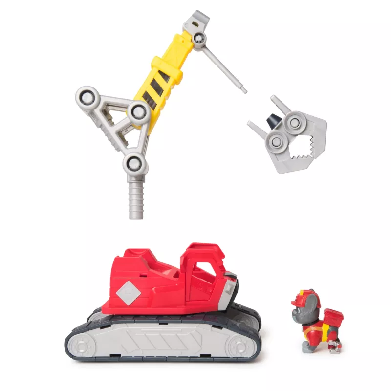 Kraanaauto Spin Master Rubble & Crew Charger's Mega Power Crane Chargeri figuuriga, 2 eemaldatava tööriistaga, plastikust, vanusele 3+