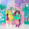 Unicorn Academy, Ava nukk ja värvimuutva Leafi talli mängukomplekt, lihavõttekinkide idee, sisaldab 15 tarvikut, nukud ja ükssarve mänguasjad tüdrukutele alates 4. eluaastast