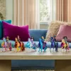 Unicorn Academy, Ava ja taimevõlu leht valgusefektiga, 2 ratsutamistarvikut, nukud ja ükssarviku mänguasjad tüdrukutele alates 4. eluaastast