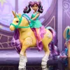 Unicorn Academy, Ava ja taimevõlu leht valgusefektiga, 2 ratsutamistarvikut, nukud ja ükssarviku mänguasjad tüdrukutele alates 4. eluaastast