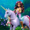 Spin Master Unicorn Academy Wildstar ükssarviku mängukuju 11 tolli, läbipaistva sadula ja valjastega, mitmevärviline, plastist, vanusele 4+