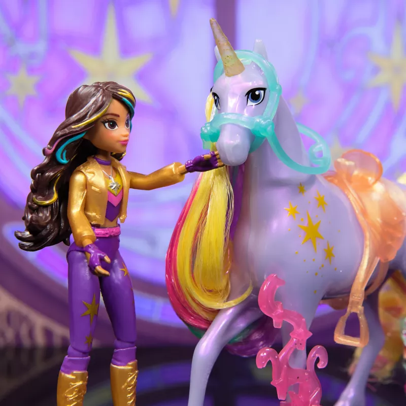 Nukukomplekt Spinmaster Unicorn Academy Sophia & Wildstar 168mm