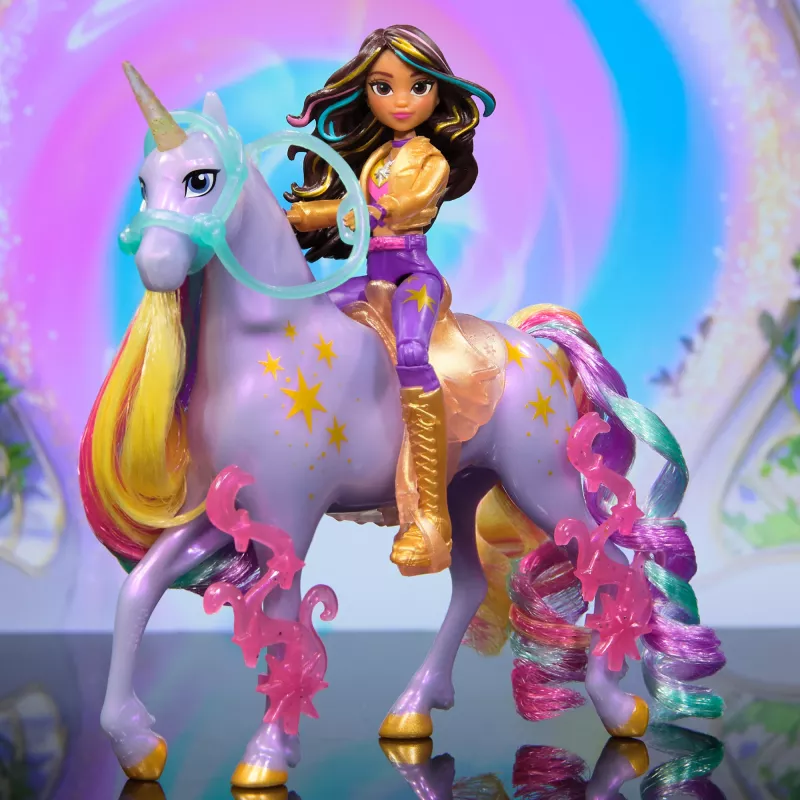 Nukukomplekt Spinmaster Unicorn Academy Sophia & Wildstar 168mm