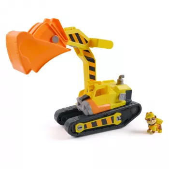 Rubble & Crew Rubble'i Ultimate Tööriista Buldooser, Mänguauto koos tegelaskujuga, PAW Patroli laste mänguasjad poistele ja tüdrukutele alates 3. eluaastast