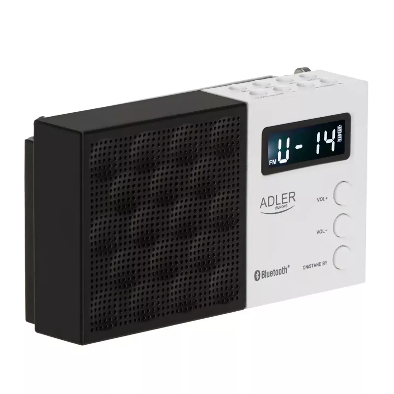 Digiraadio Adler AD 1908 PLL AM/FM äratusfunktsiooniga