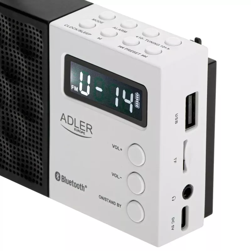 Digiraadio Adler AD 1908 PLL AM/FM äratusfunktsiooniga