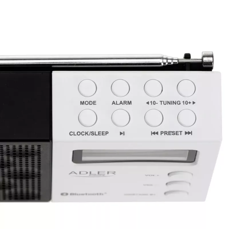 Digiraadio Adler AD 1908 PLL AM/FM äratusfunktsiooniga
