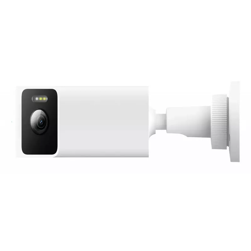 IP turvakaamera Xiaomi CW100 Dual — välikuul, 3 MP (2304×1296), Wi‑Fi, lae/seina kinnitus, 0–360° pööramine, IR/valged LEDid, 10 m öövaade
