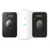 IP turvakaamera Xiaomi CW100 Dual — välikuul, 3 MP (2304×1296), Wi‑Fi, lae/seina kinnitus, 0–360° pööramine, IR/valged LEDid, 10 m öövaade