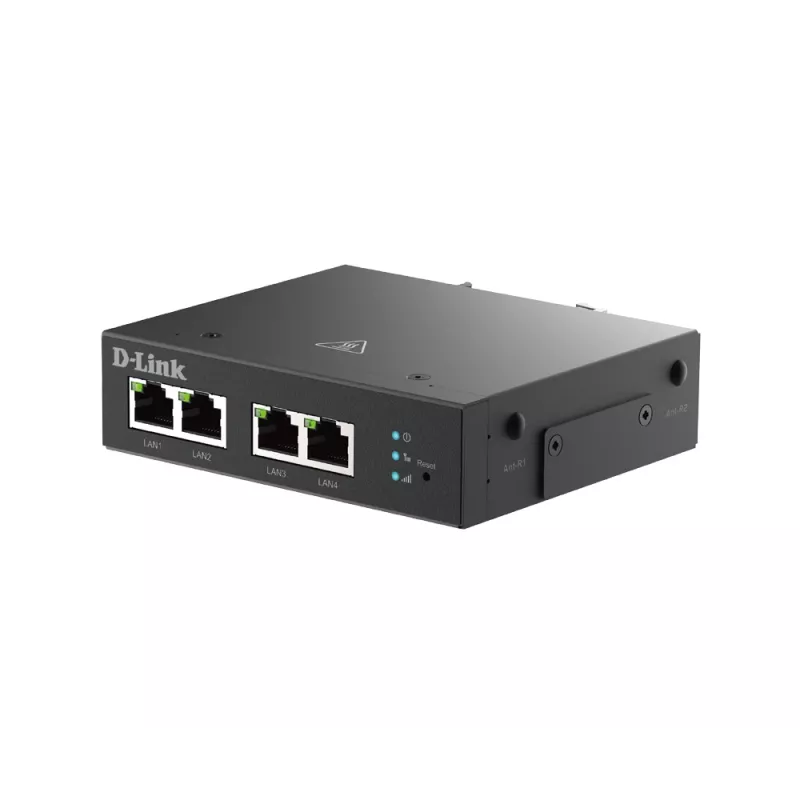Mobiilsidevõrgu ruuter D-Link DWM-314-T 4G LTE VPN Must DIN-liist