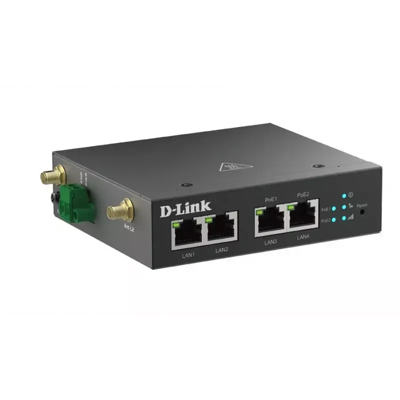 4G LTE PoE modem D-Link DWM-314-TP Power over Ethernet toega ja SIM-pesaga