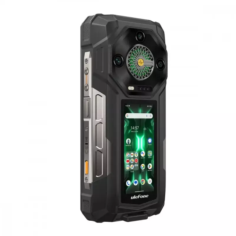 Nutitelefon UleFone Armor 33 Pro 5G 6,3-tolline 16GB/512GB Must, Energiaklass A