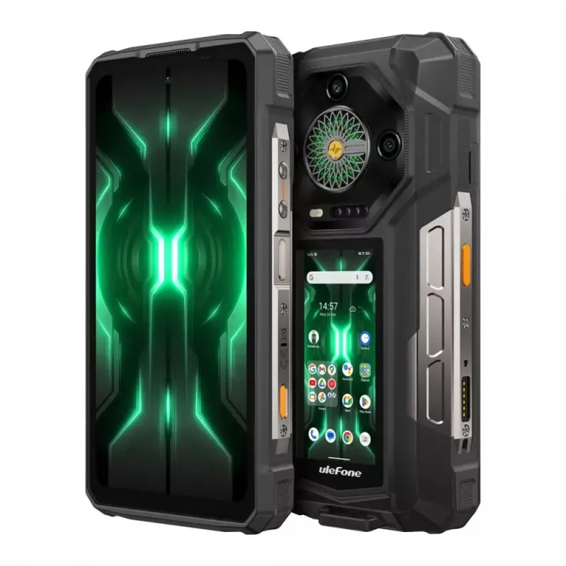 Nutitelefon UleFone Armor 33 Pro 5G 6,3-tolline 16GB/512GB Must, Energiaklass A