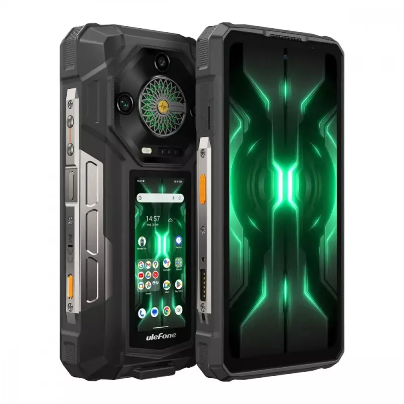 Nutitelefon UleFone Armor 33 Pro 5G 6,3-tolline 16GB/512GB Must, Energiaklass A