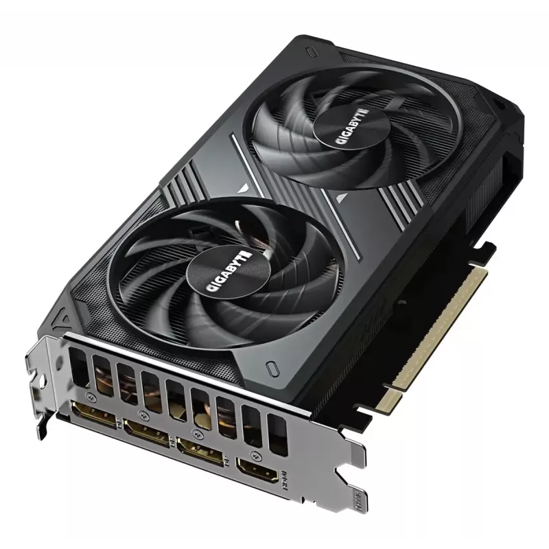 Graafikakaart GIGABYTE GeForce RTX 5060 8GB GDDR7, PCIe 5.0, 3840 CUDA, WINDFORCE 2X, 199×116×40 mm