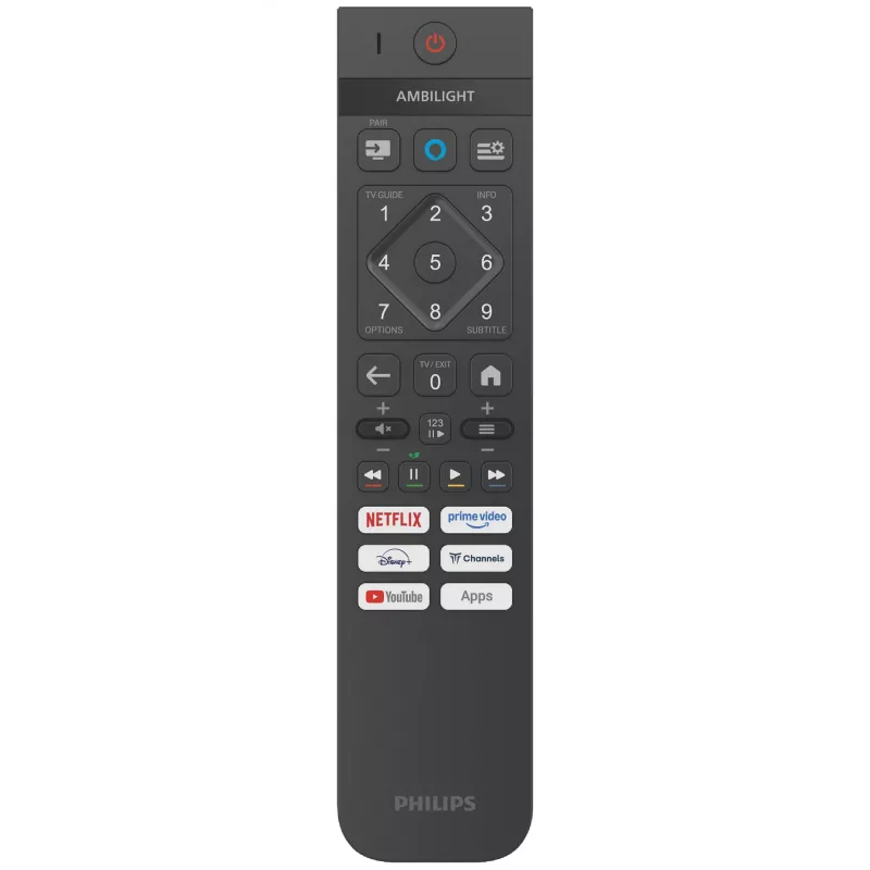 Philips 85PUS9010/12 teler 85 tolli (216 cm) QLED 4K Ultra HD 144 Hz nutiteler, Titan OS, Ambilight, Wi-Fi, Bluetooth