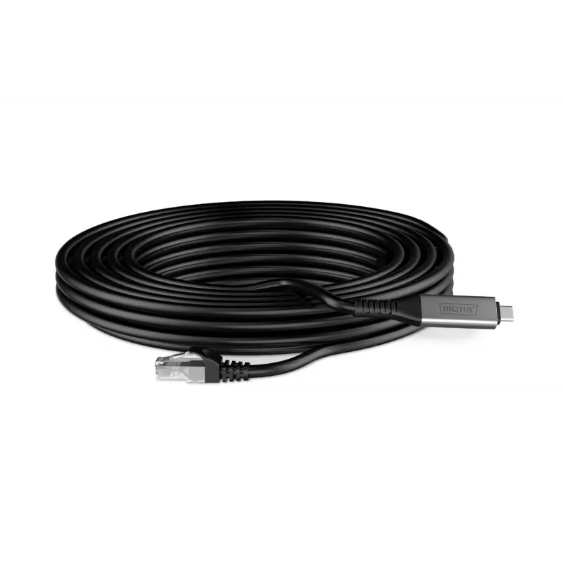 DIGITUS USB-C 3.2 Gen1 - RJ45 Ethernet kaabel - CAT6a S/FTP Must - 5m