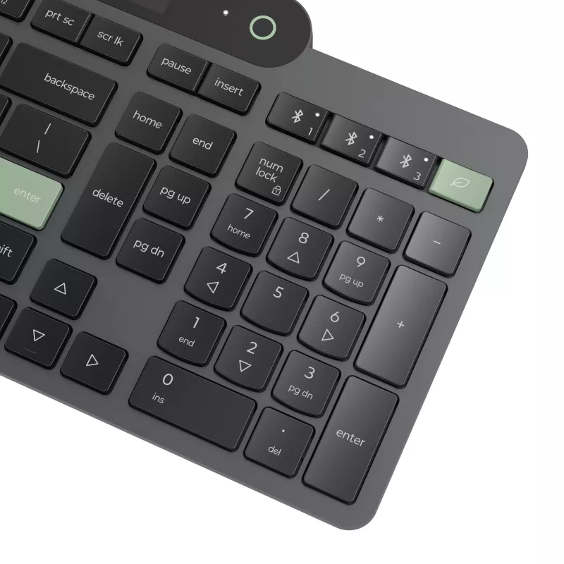 Lenovo 4Y41R69494 klaviatuur Kodu/Kontor Bluetooth USA inglise Must, Roheline