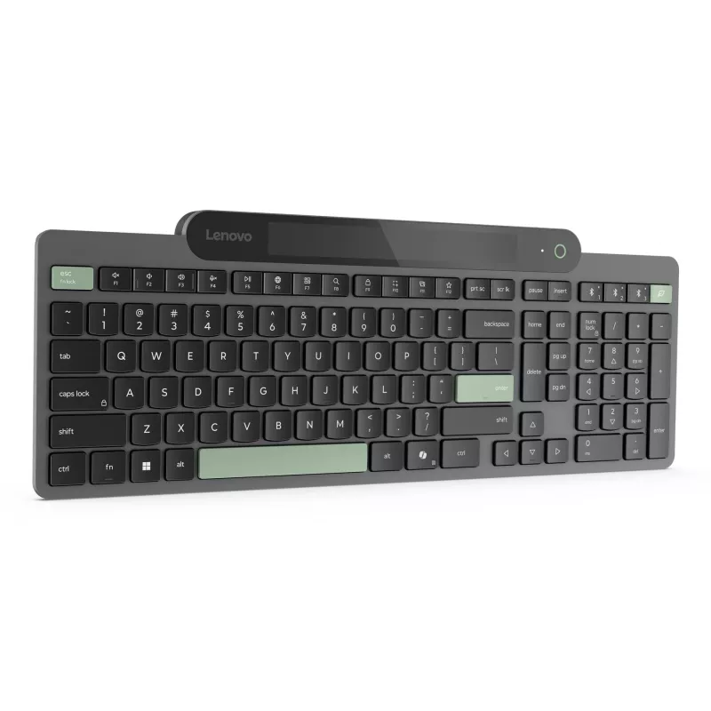 Lenovo 4Y41R69494 klaviatuur Kodu/Kontor Bluetooth USA inglise Must, Roheline