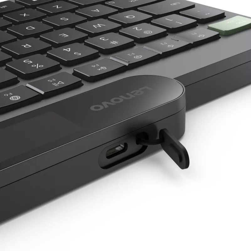 Lenovo 4Y41R69494 klaviatuur Kodu/Kontor Bluetooth USA inglise Must, Roheline