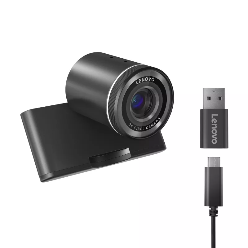 Lenovo 4XC1Q25245 veebikaamera 4 MP 1920 x 1080 pikslit USB-C Must