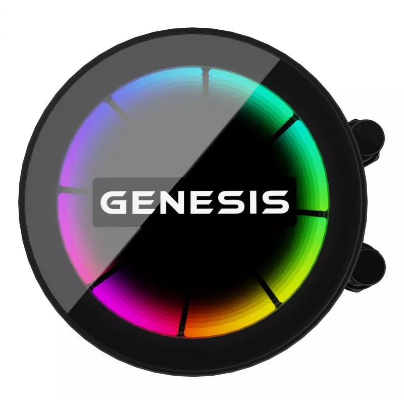 GENESIS NLG-2319 arvutijahutussüsteem Protsessor Kõik-ühes vedelikjahuti Must