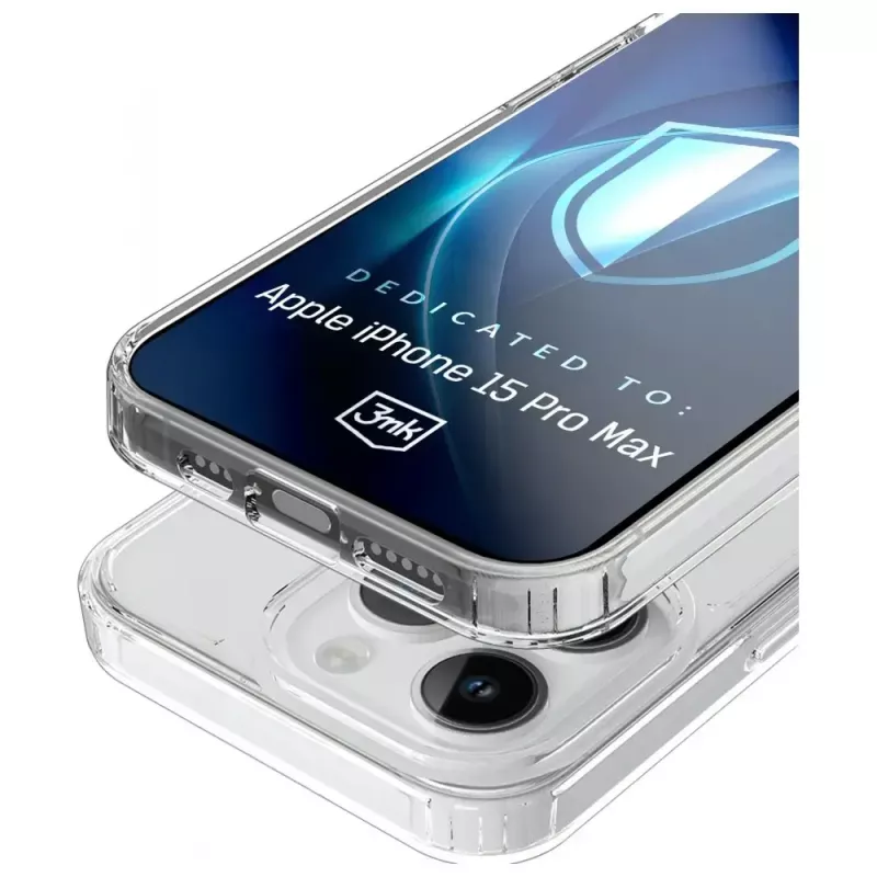Telefonikott 3MK Armor MagCase Apple iPhone 15 Pro Maxile — vastupidav õhuke magnetiline disain