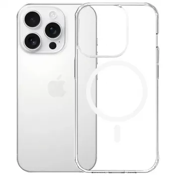 Telefonikott 3MK Armor MagCase Apple iPhone 15 Pro Maxile — vastupidav õhuke magnetiline disain