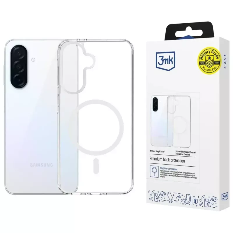 Kaitsev telefoniümbris 3MK Armor MagCase Samsung Galaxy A36 jaoks — vastupidav põrutuskindel disain