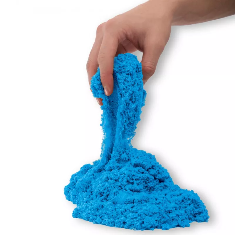 Kinetic Sand, 2 naela sinist mänguliiva, vormitavad sensoorsed mänguasjad lastele, taassuletav kott (pakend võib erineda), alates 3. eluaastast