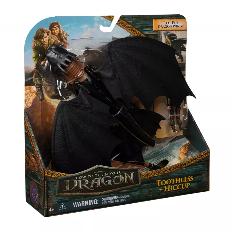 DreamWorks Dragons, Kuidas taltsutada lohet, Hambutu & Hiccup, viikingite duo märulikujud, mänguasjad poistele vanuses 4 ja rohkem