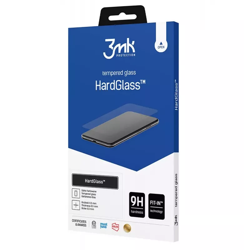 3MK HardGlass Clear ekraanikaitse Apple iPhone 16 löögi- ja kriimustuskindel