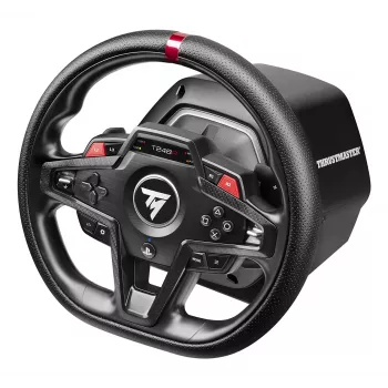 Rool ja pedaalid Thrustmaster T248R Must — USB, hübriidajam, jõutagasiside, LCD-ekraan, nahkrool