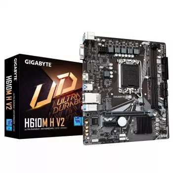 Emaplaat GIGABYTE H610M H V2, Intel H610, LGA 1700, Micro ATX